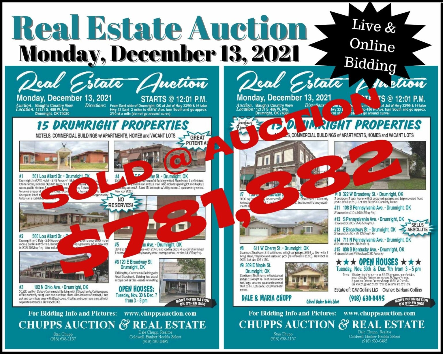 Previous Auctions - Estate Auctions - Chupp's Auction Company